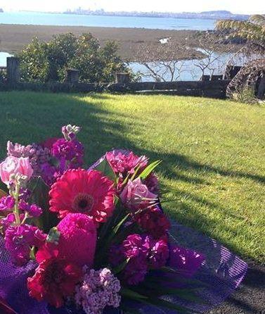 Photo taken by our florist while delivering flowers in Auckland